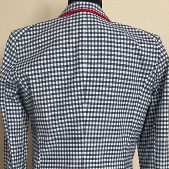 Veronica Beard Blue Plaid Blazer - Picture 2 of 5